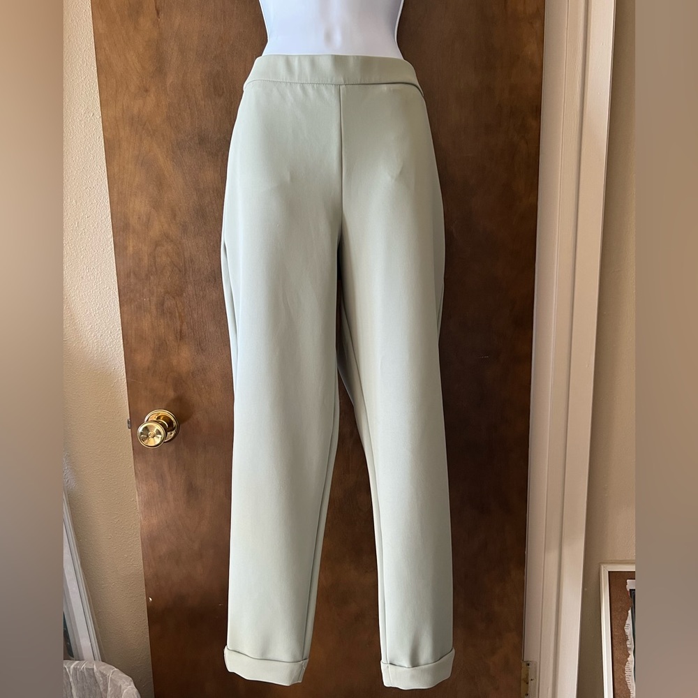 Express M High Waisted Supersoft Double Knit Cuffed Joggers